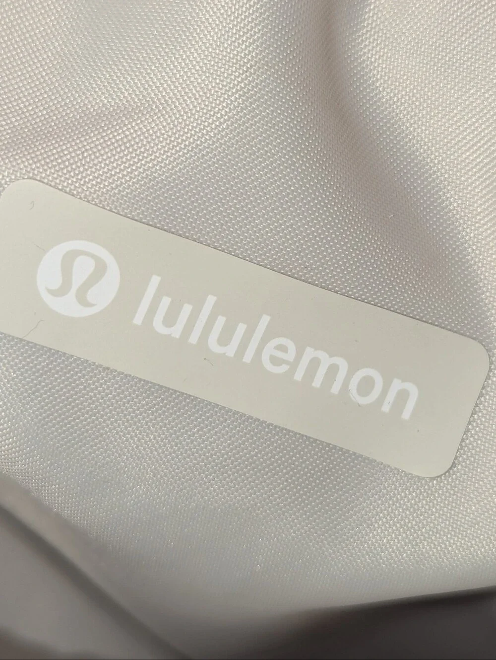 lululemon athletica Cream Crescent Shoulder Bag